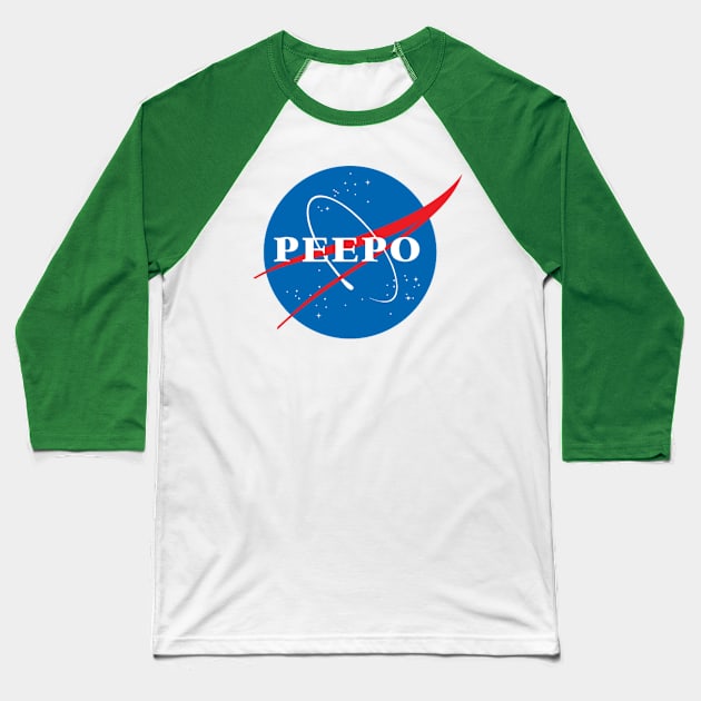 Nasa Peepo!!!!!!!!! Baseball T-Shirt by Seventhsea